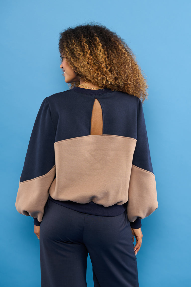 Froks Isabel Sweatshirt / Indigo & Sesame