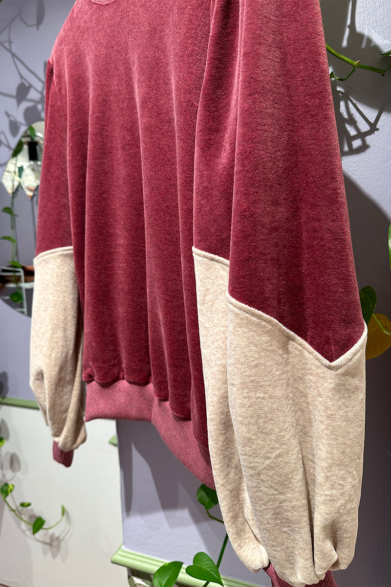 Froks Isabel Sweatshirt / Rhubarb & Desert sand